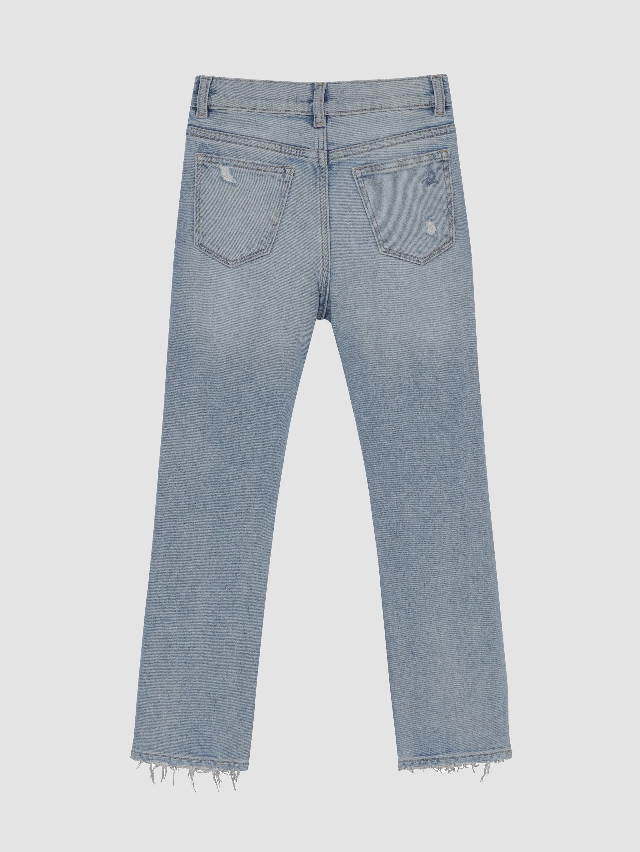 Emie Straight High Rise Jeans | Ice Distressed sold by DL1961 product image thumbnail 2