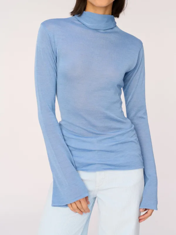 Turtleneck | Powder Blue sold by DL1961