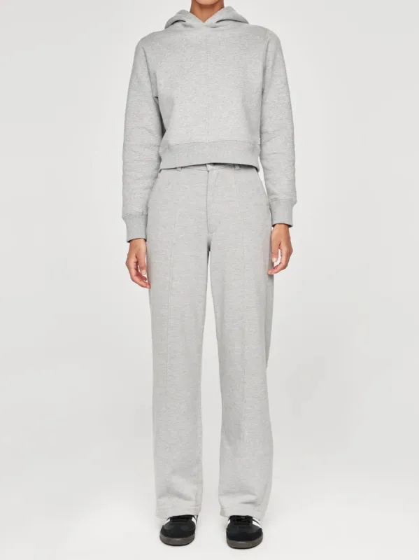 Hepburn Wide Leg High Rise 31" | Heather Grey sold by DL1961