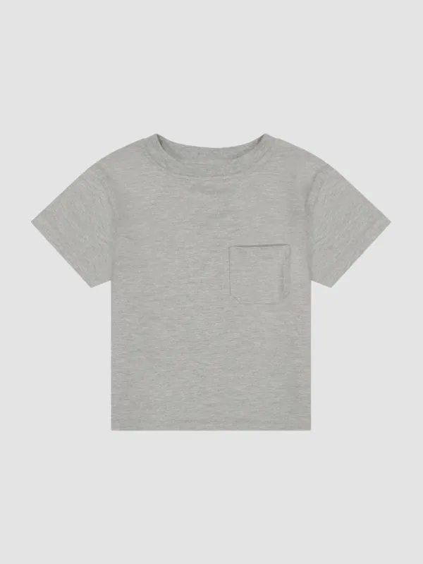 Short Sleeve Tee | Heather Grey made by DL1961