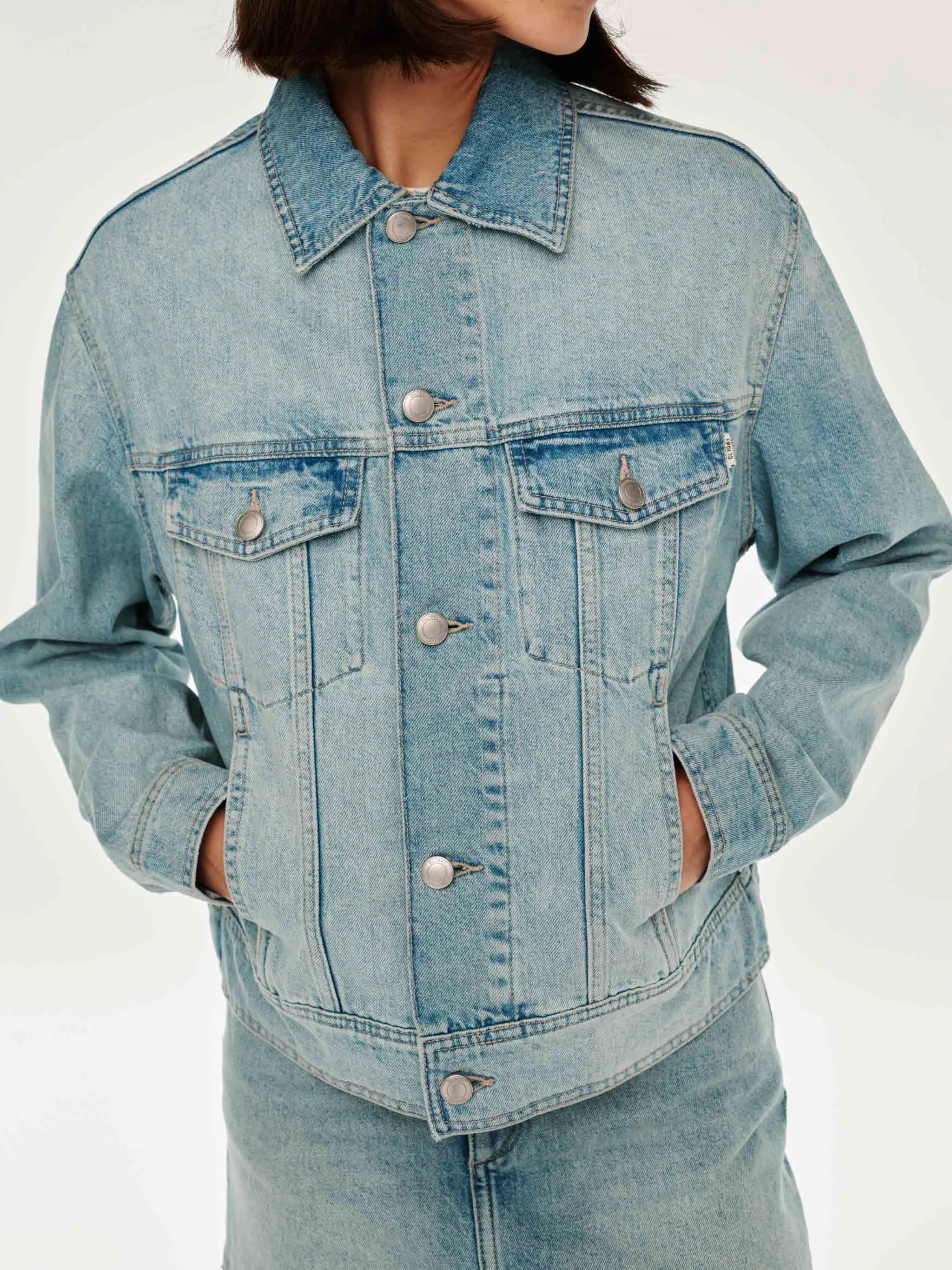 Jodie Denim Jacket | Daydream sold by DL1961 product image thumbnail 2
