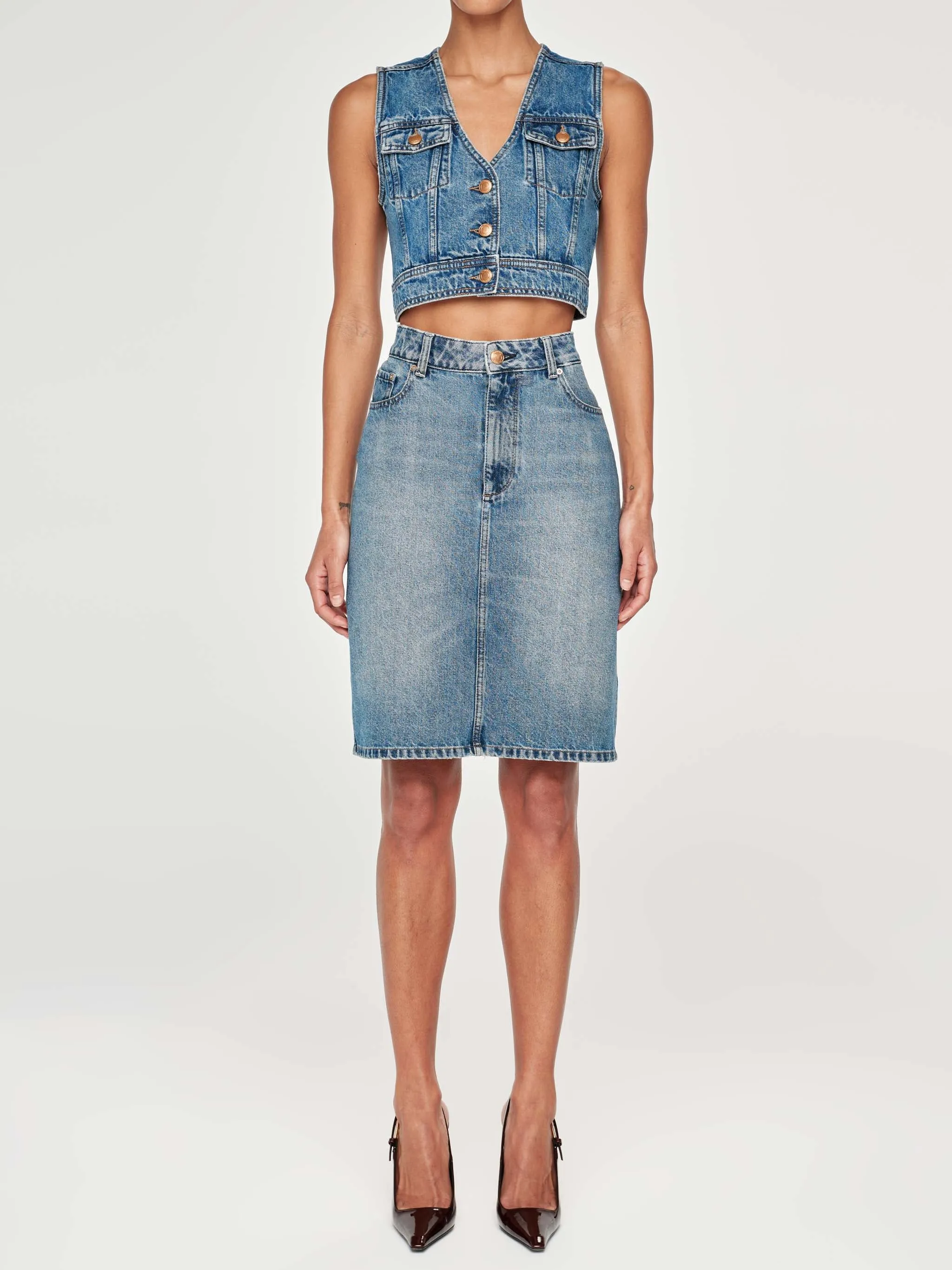 Vest Cropped | Endless Sea sold by DL1961 product image thumbnail 2