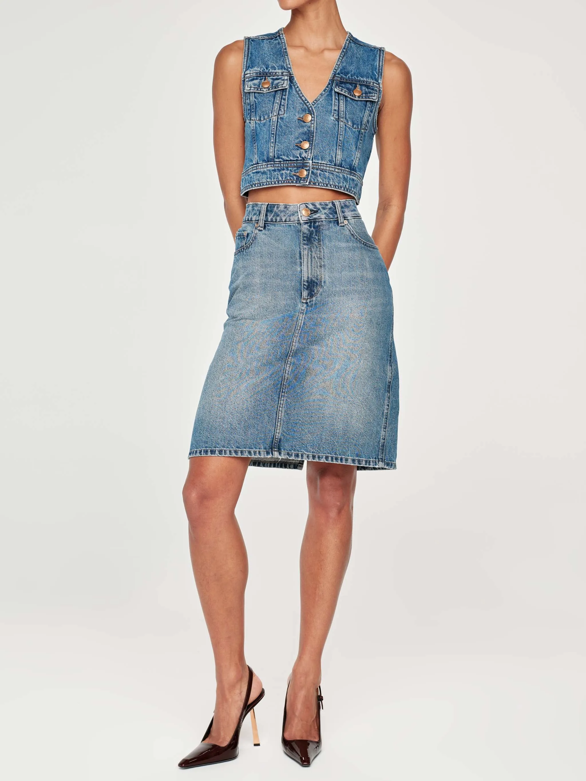 Vest Cropped | Endless Sea sold by DL1961 product image thumbnail 5