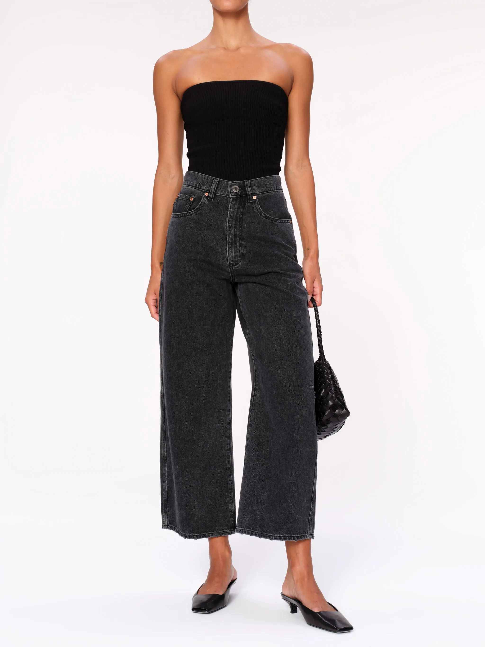 Taylor Relaxed Barrel Ultra High Rise 27" Jeans | Nightshade sold by DL1961 product image thumbnail 4