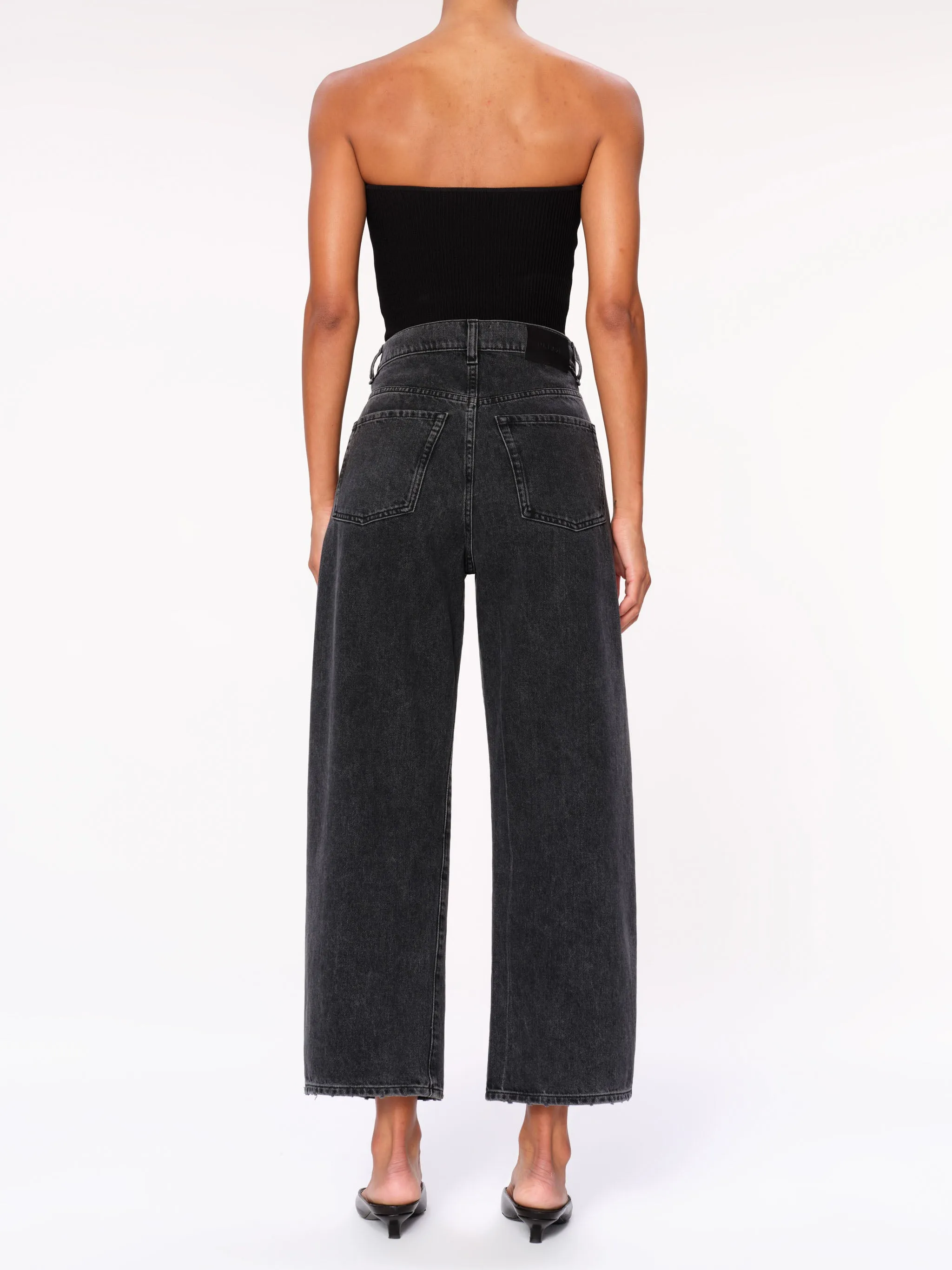 Taylor Relaxed Barrel Ultra High Rise 27" Jeans | Nightshade sold by DL1961 product image thumbnail 3