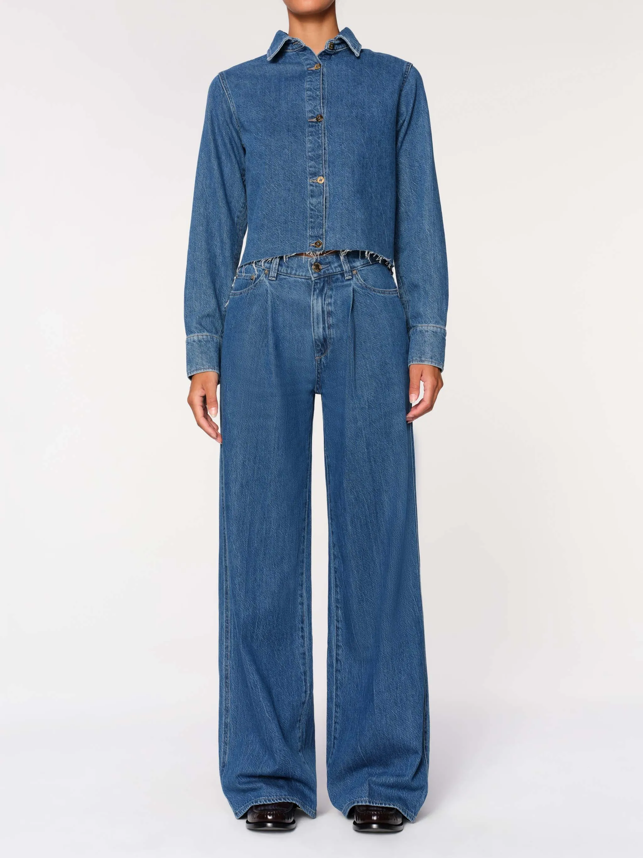 Isabel Wide Leg 31.5" Jeans | North Beach sold by DL1961 product image thumbnail 2