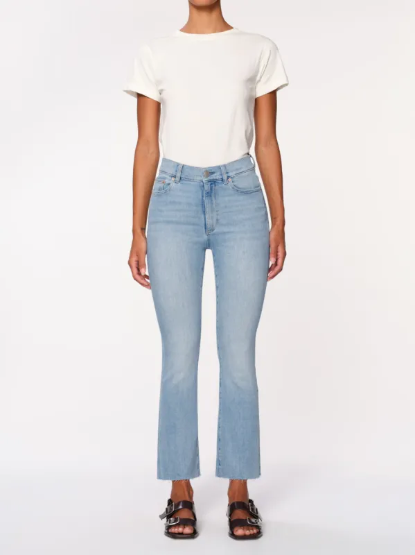 Bridget Boot High Rise Instasculpt™ Crop Jeans | Fountain sold by DL1961