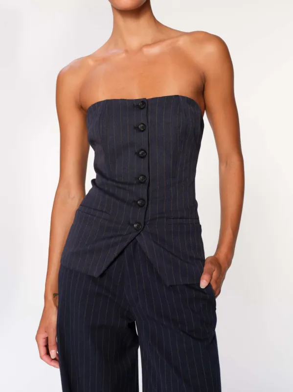 Bustier | Pinstripe made by DL1961