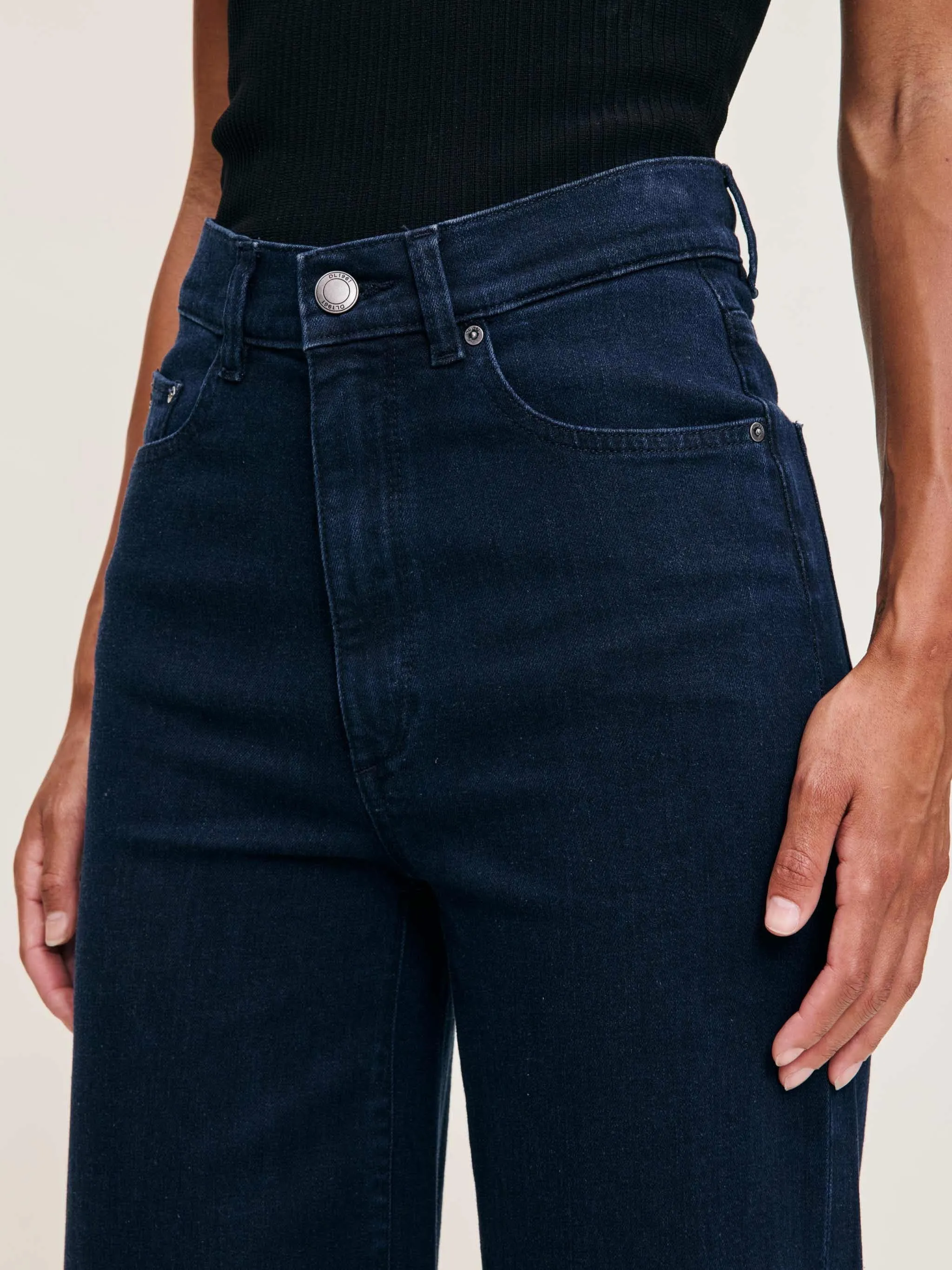 Hepburn High Rise Wide Leg | Flatiron sold by DL1961 product image thumbnail 5