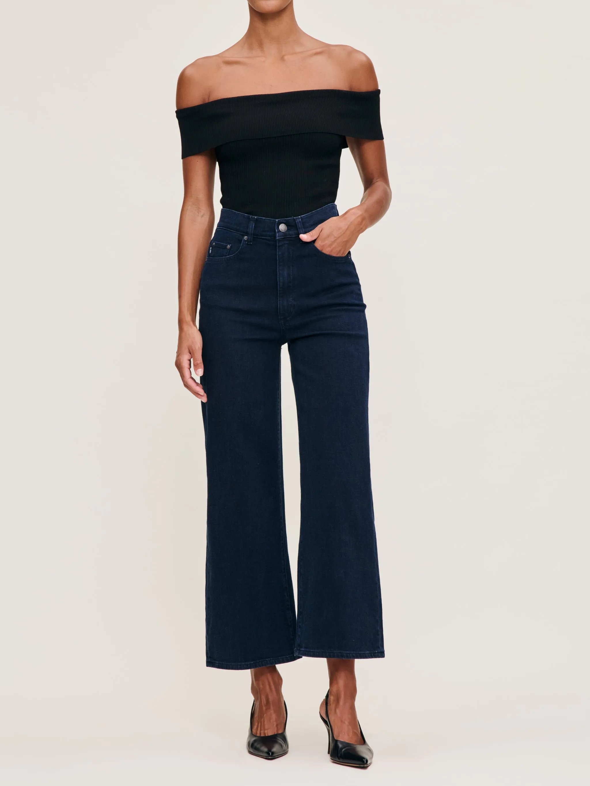 Hepburn High Rise Wide Leg | Flatiron sold by DL1961