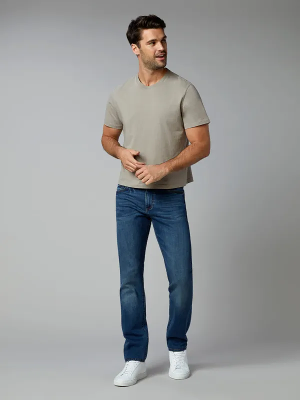 Russell Slim Straight | Jackpot (Mid-Indigo) sold by DL1961