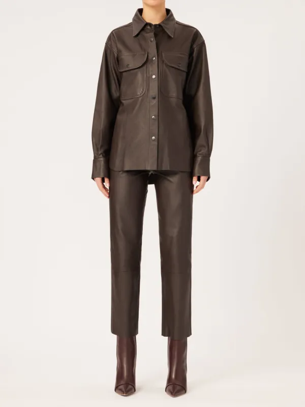 Faye Shirt | Mahogany sold by DL1961