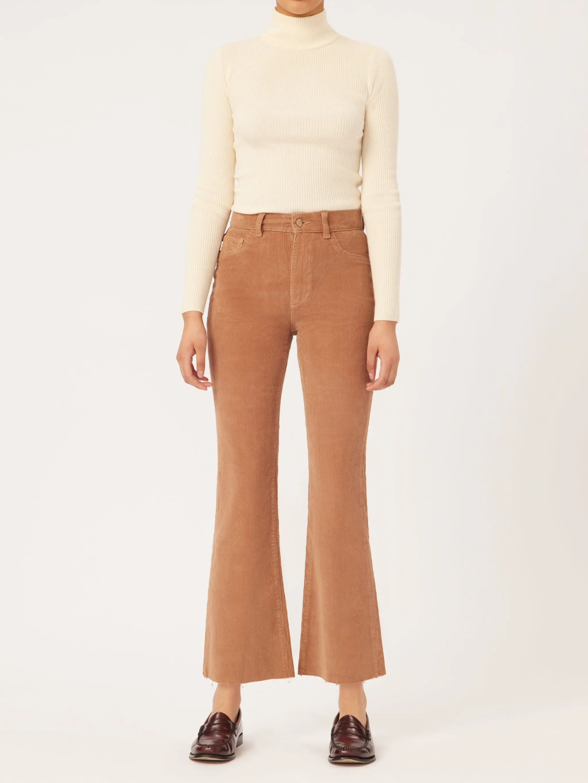 Bridget Boot High Rise Instasculpt Crop | Teddy Taupe sold by DL1961