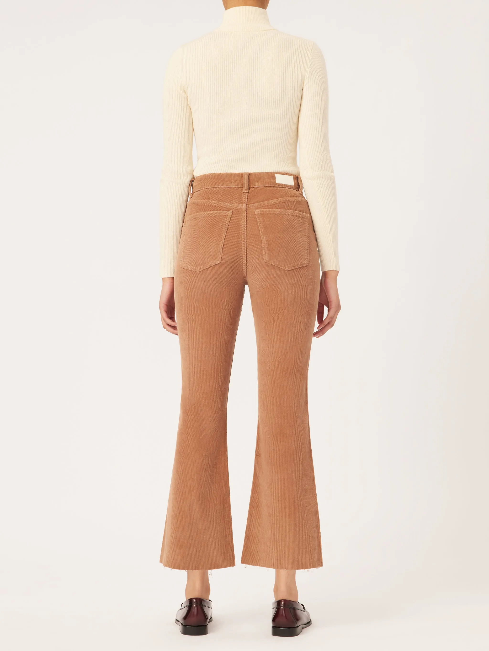 Bridget Boot High Rise Instasculpt Crop | Teddy Taupe sold by DL1961 product image thumbnail 3