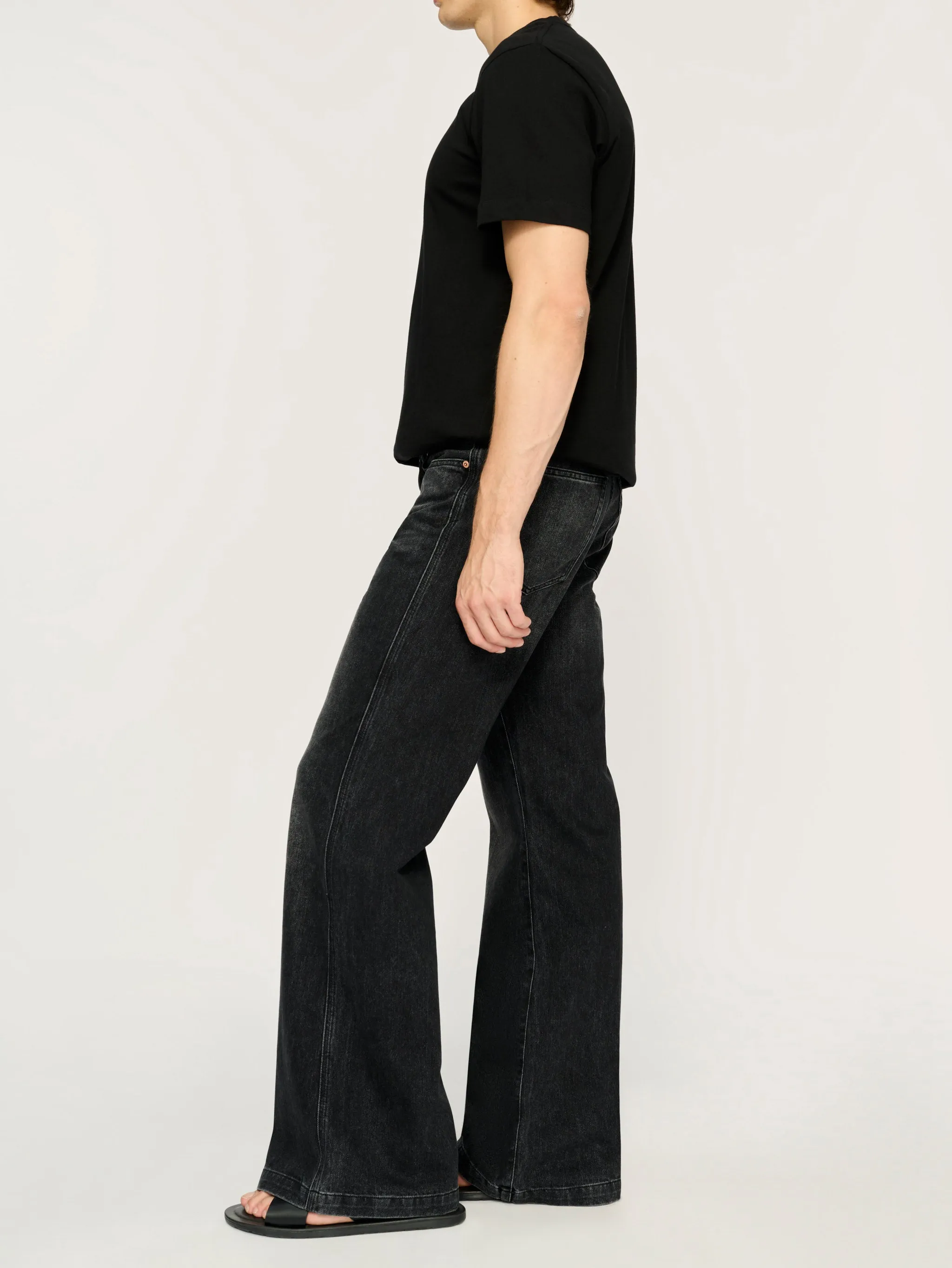 Rhodes Relaxed Boot Jeans | Nightshade sold by DL1961 product image thumbnail 3