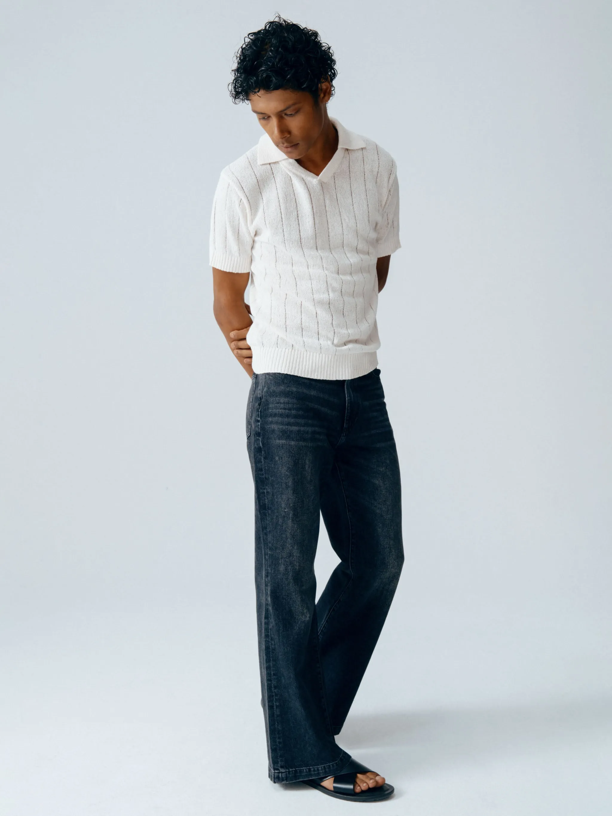 Rhodes Relaxed Boot Jeans | Nightshade sold by DL1961 product image thumbnail 2