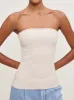 Tube Top Instasculpt™ Rib | Ecru sold by DL1961