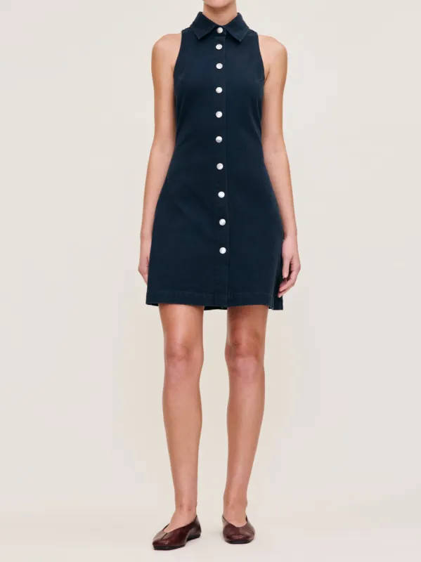 Payton Dress Mini | Bright Navy sold by DL1961