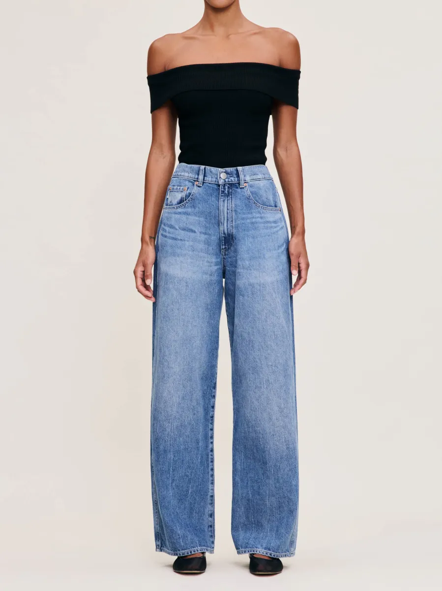 Taylor Relaxed Barrel Ultra High Rise 31" Jeans | Meadow Lake sold by DL1961