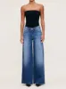 Hepburn Wide Leg Mid Rise 32" Jeans | Blue Harbor sold by DL1961