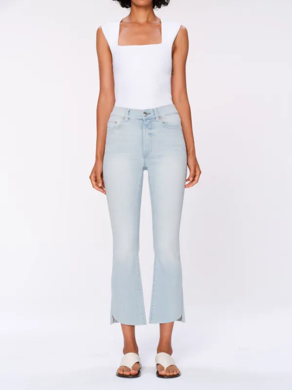 Bridget Boot High Rise Instasculpt™ Crop Jeans | Blue Isle sold by DL1961