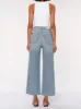 Hepburn Wide Leg High Rise Ankle Jeans | Freshwater sold by DL1961
