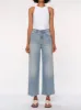 Hepburn Wide Leg High Rise Ankle Jeans | Freshwater sold by DL1961