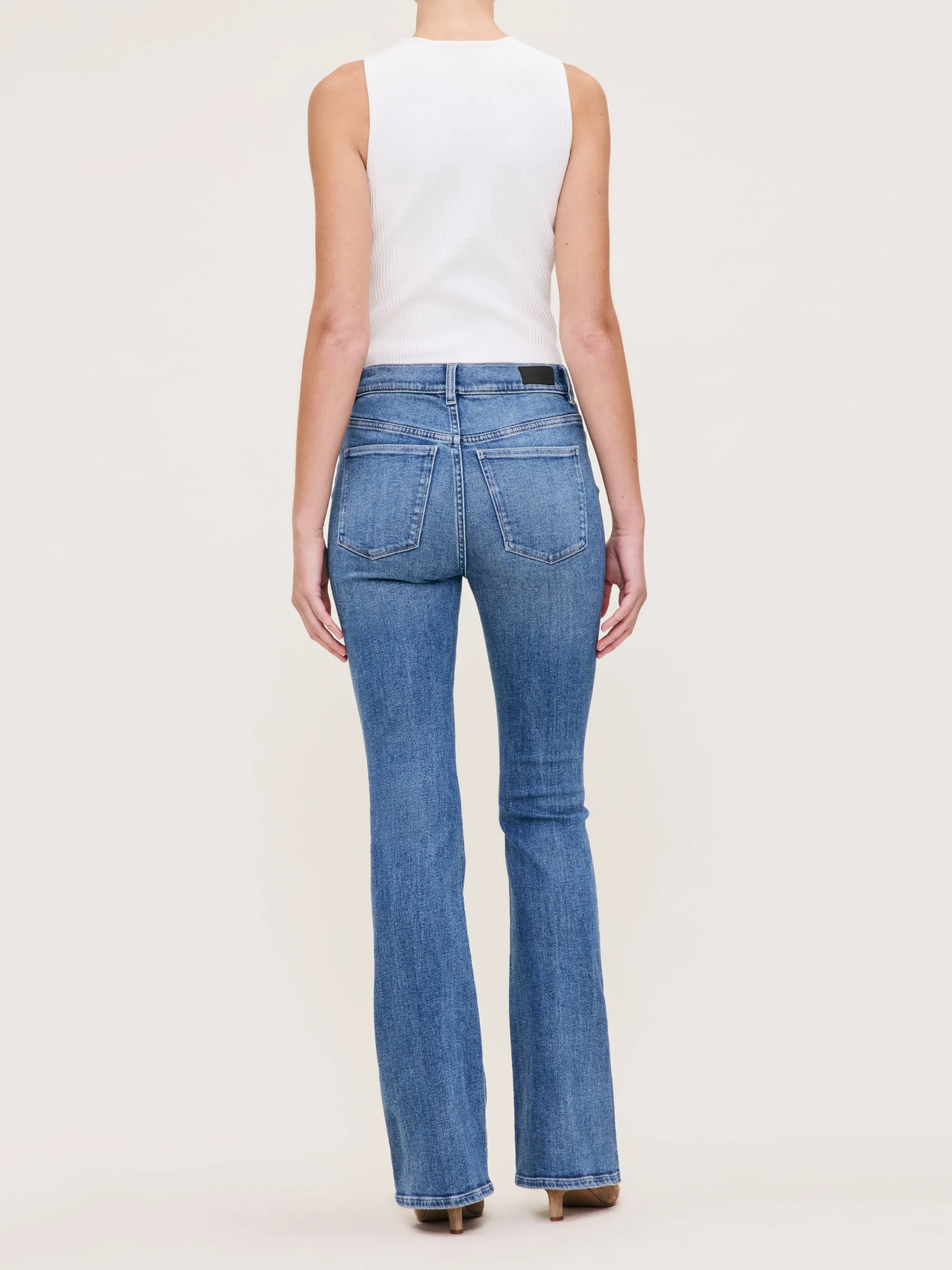 Bridget Boot High Rise Instasculpt™ 33" Jeans | Wythe sold by DL1961 product image thumbnail 4