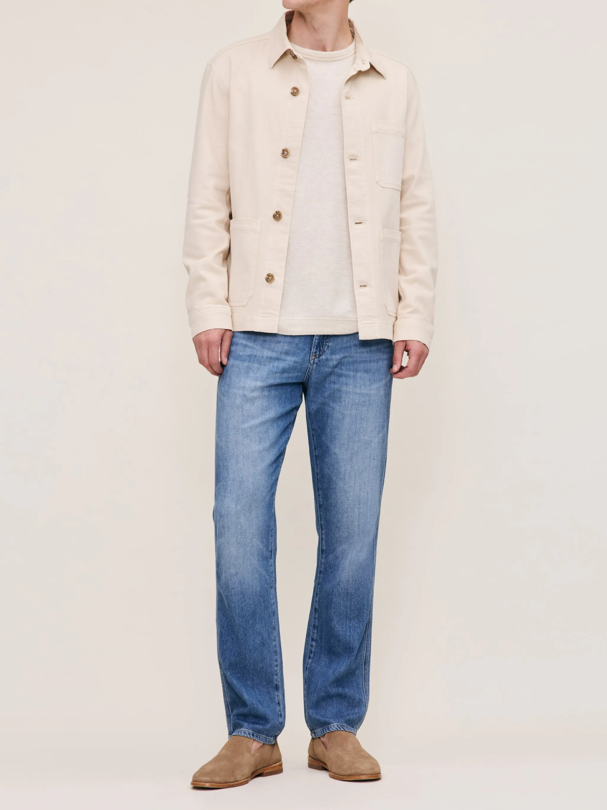 Sean Shirt Jacket | Jute sold by DL1961 product image thumbnail 5