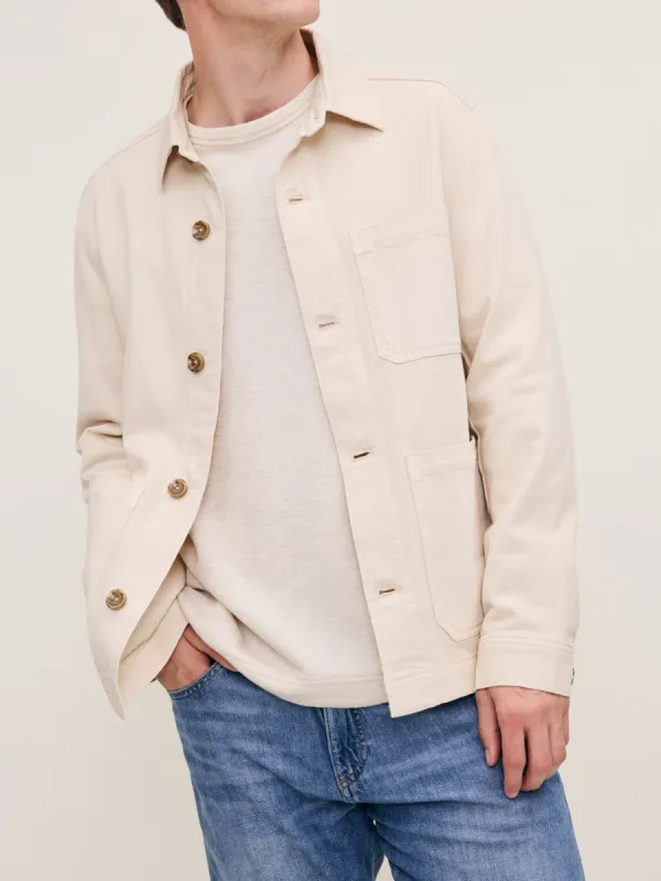 Sean Shirt Jacket | Jute sold by DL1961