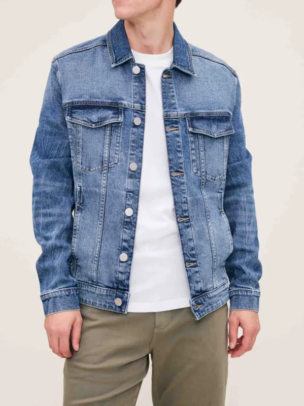 Vaughn Denim Trucker Jacket | Lakewood made by DL1961