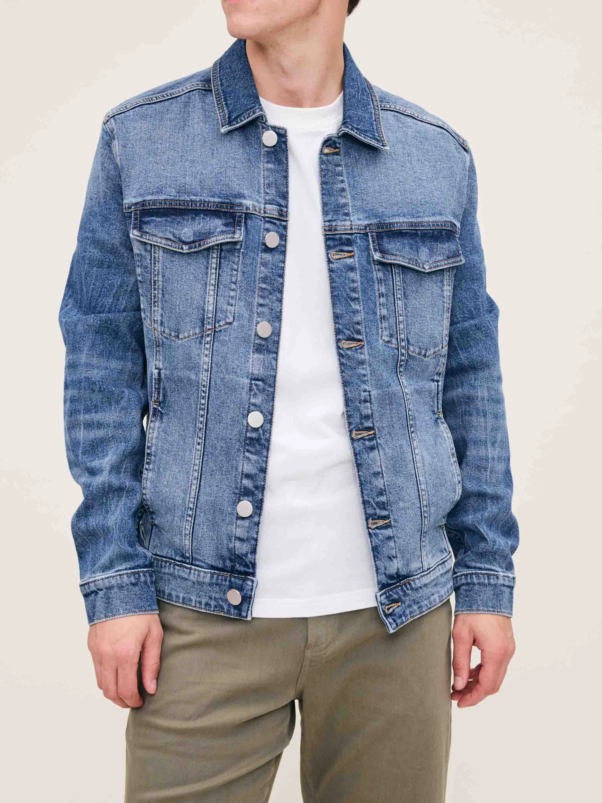 Vaughn Denim Trucker Jacket | Lakewood sold by DL1961