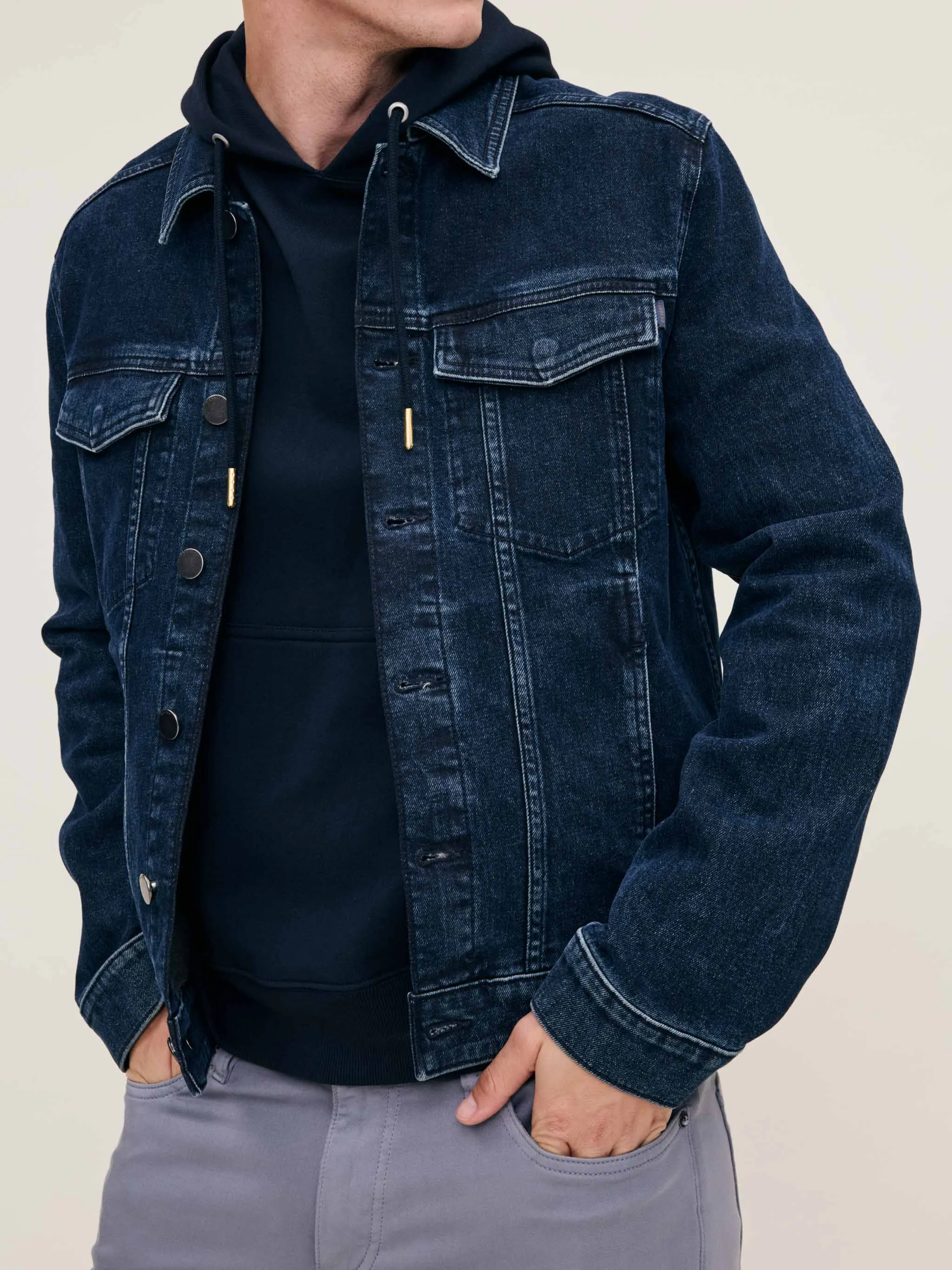 Vaughn Denim Trucker Jacket | Cromer sold by DL1961