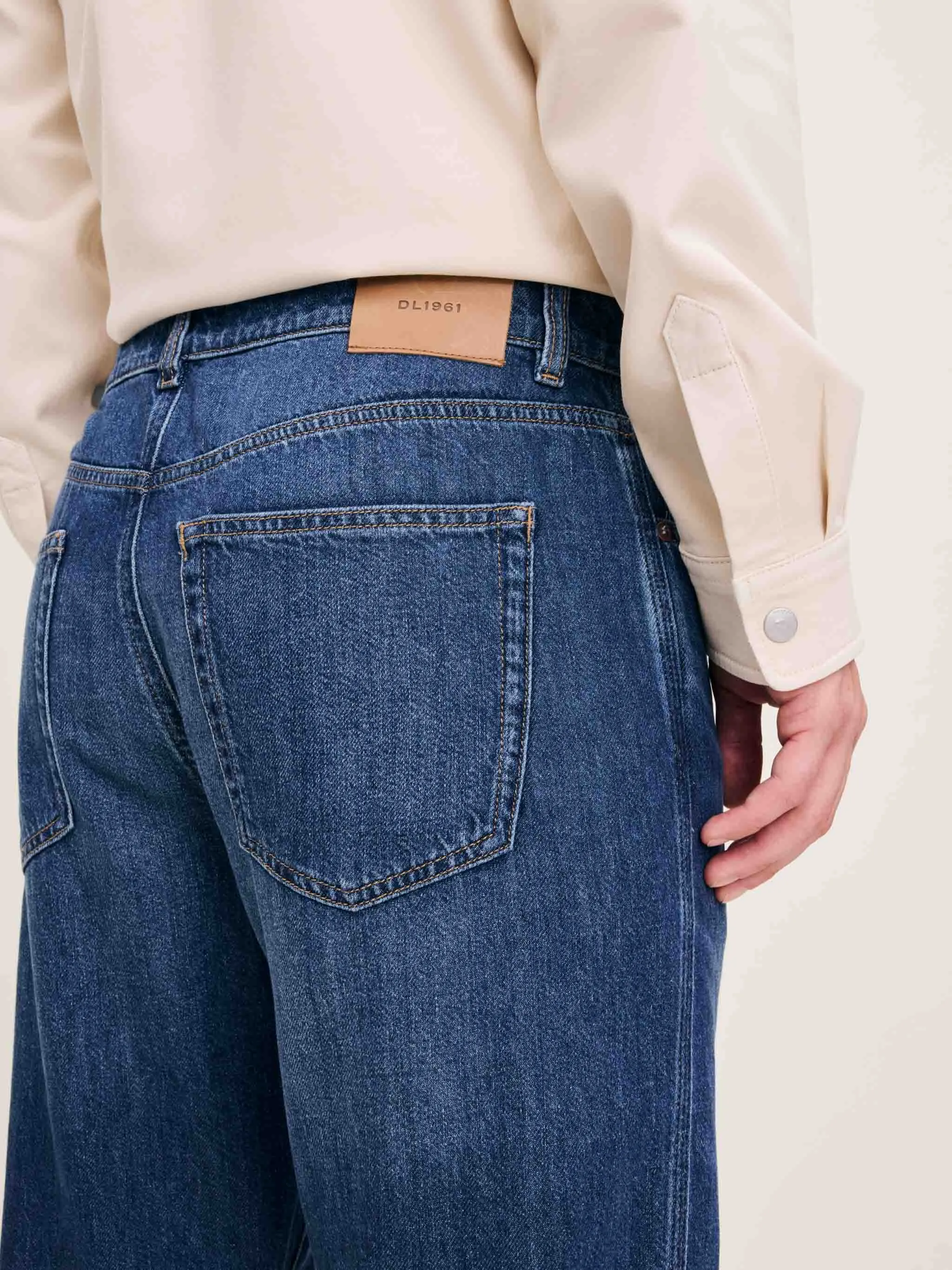 Russell Slim Straight Jeans | Montmartre sold by DL1961 product image thumbnail 5