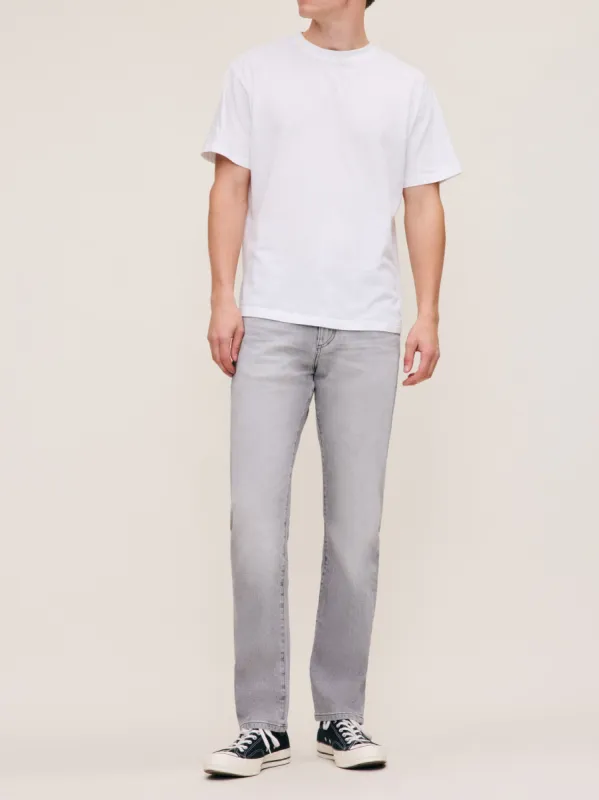 Russell Slim Straight Jeans | Lt. Smoke sold by DL1961