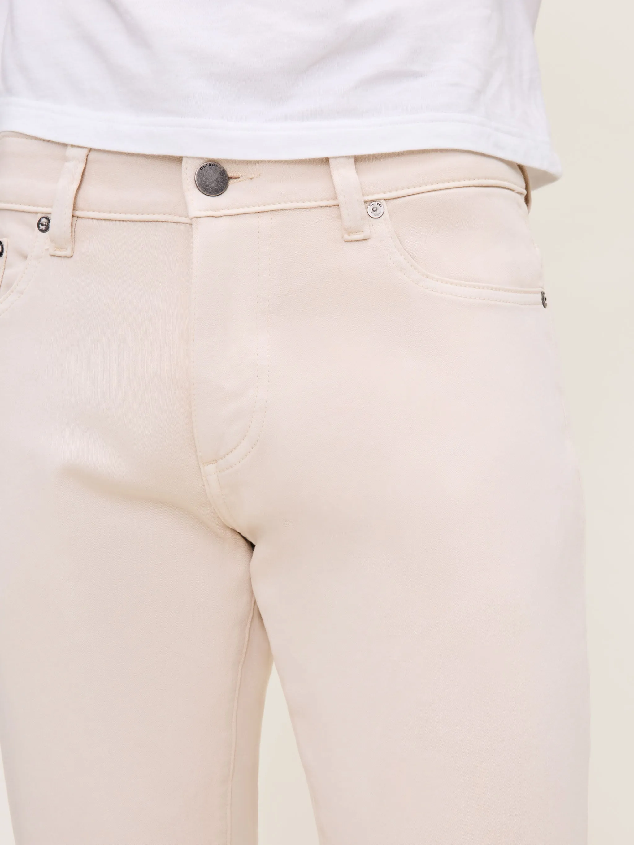 Nick Slim Jeans | Bone sold by DL1961 product image thumbnail 5