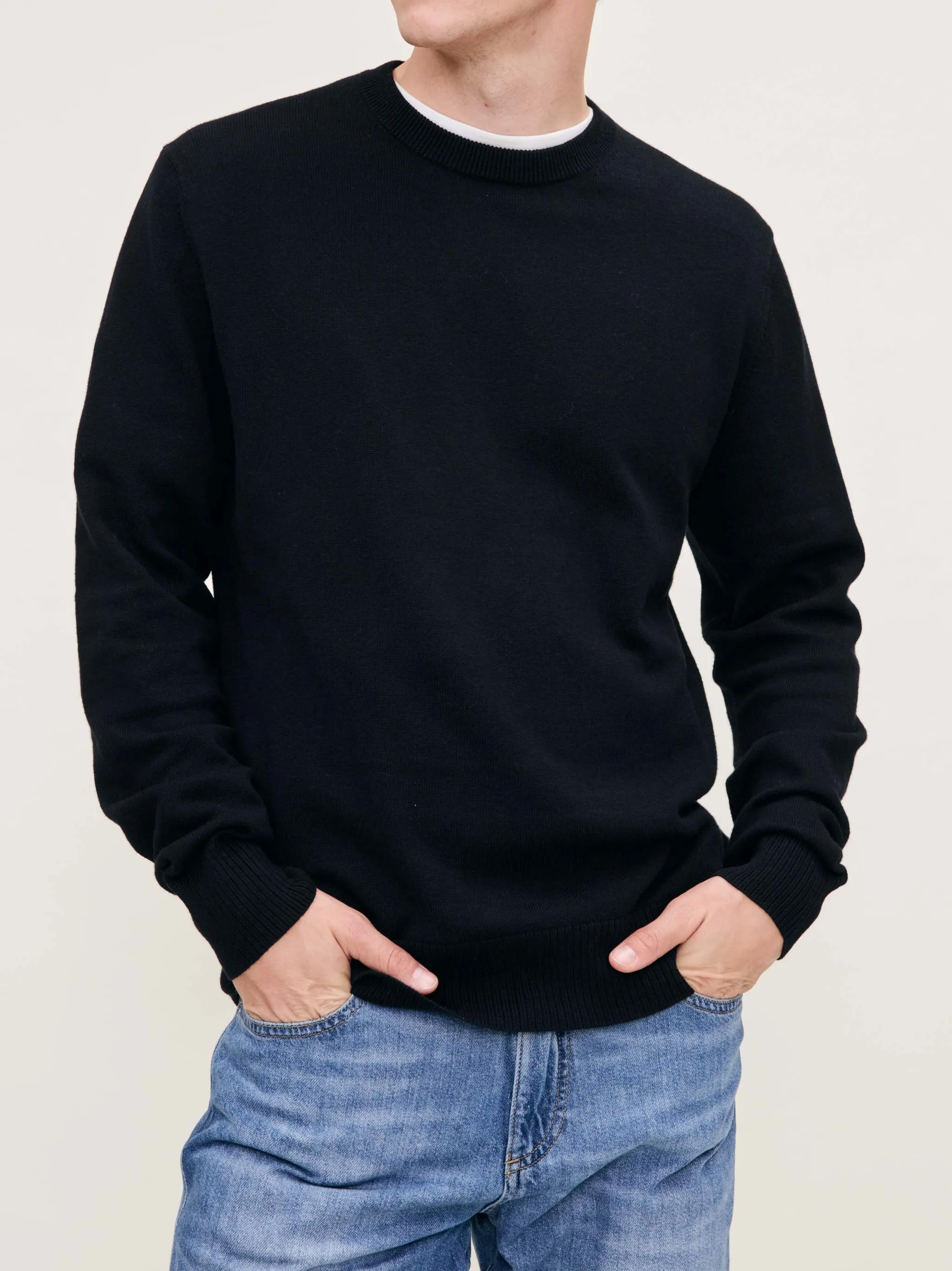 Classic Crewneck | Black sold by DL1961 product image thumbnail 2