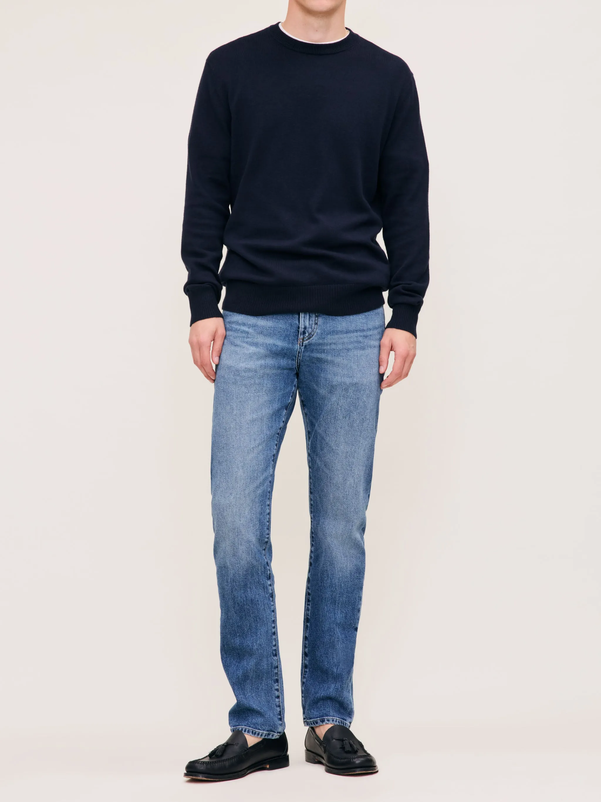 Classic Crewneck | Navy sold by DL1961 product image thumbnail 2