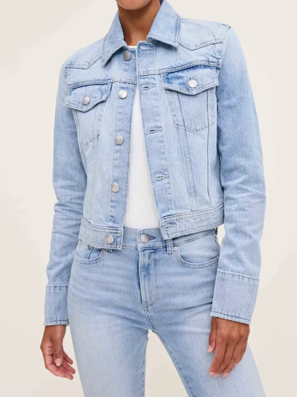 Vika Denim Jacket | Blue Mist sold by DL1961