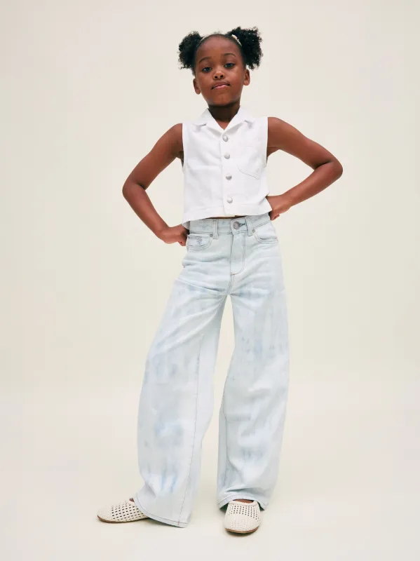 Lily Wide Leg | Light Tide sold by DL1961