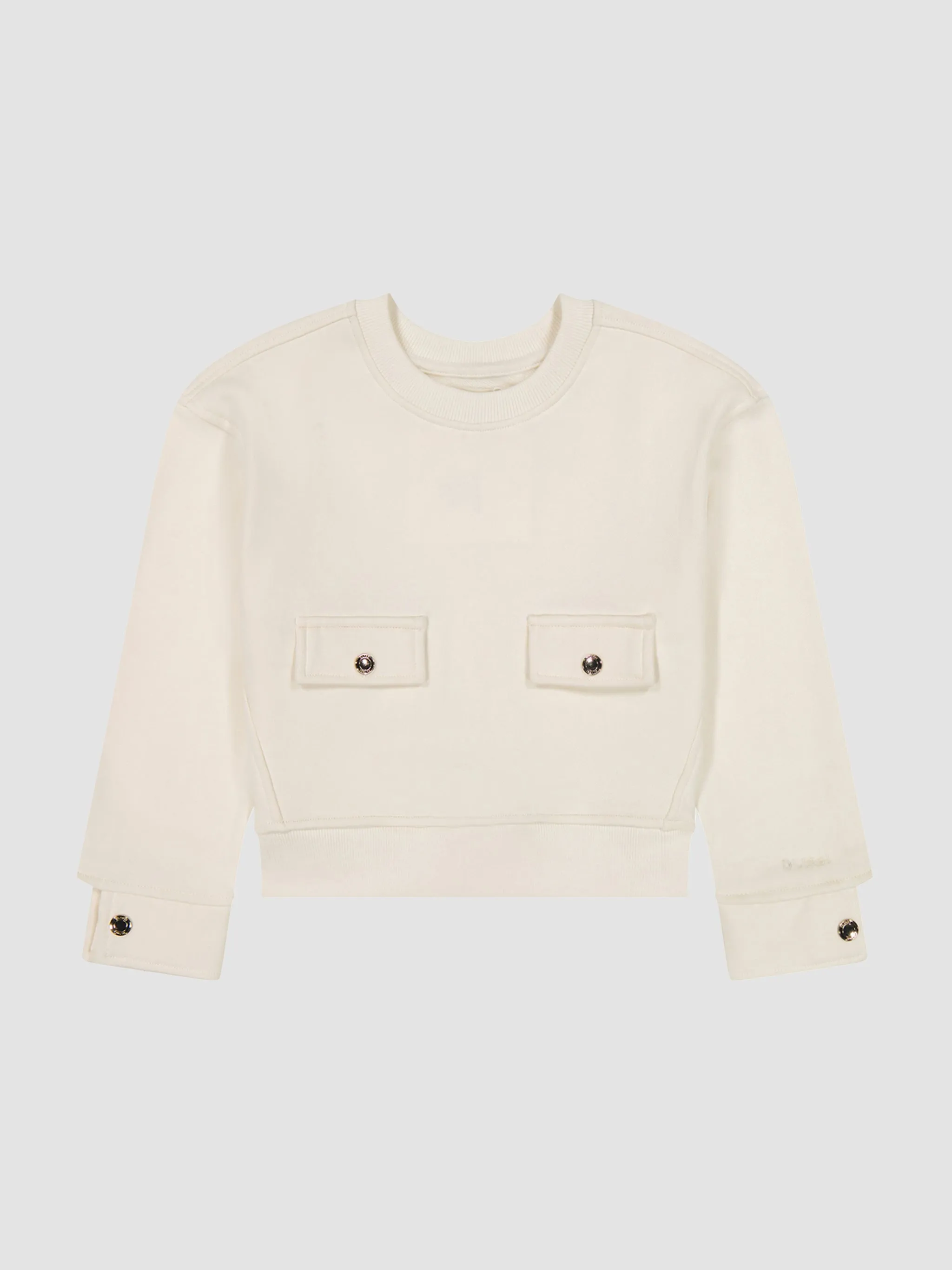 Edie Sweatshirt Cropped | Manilla sold by DL1961