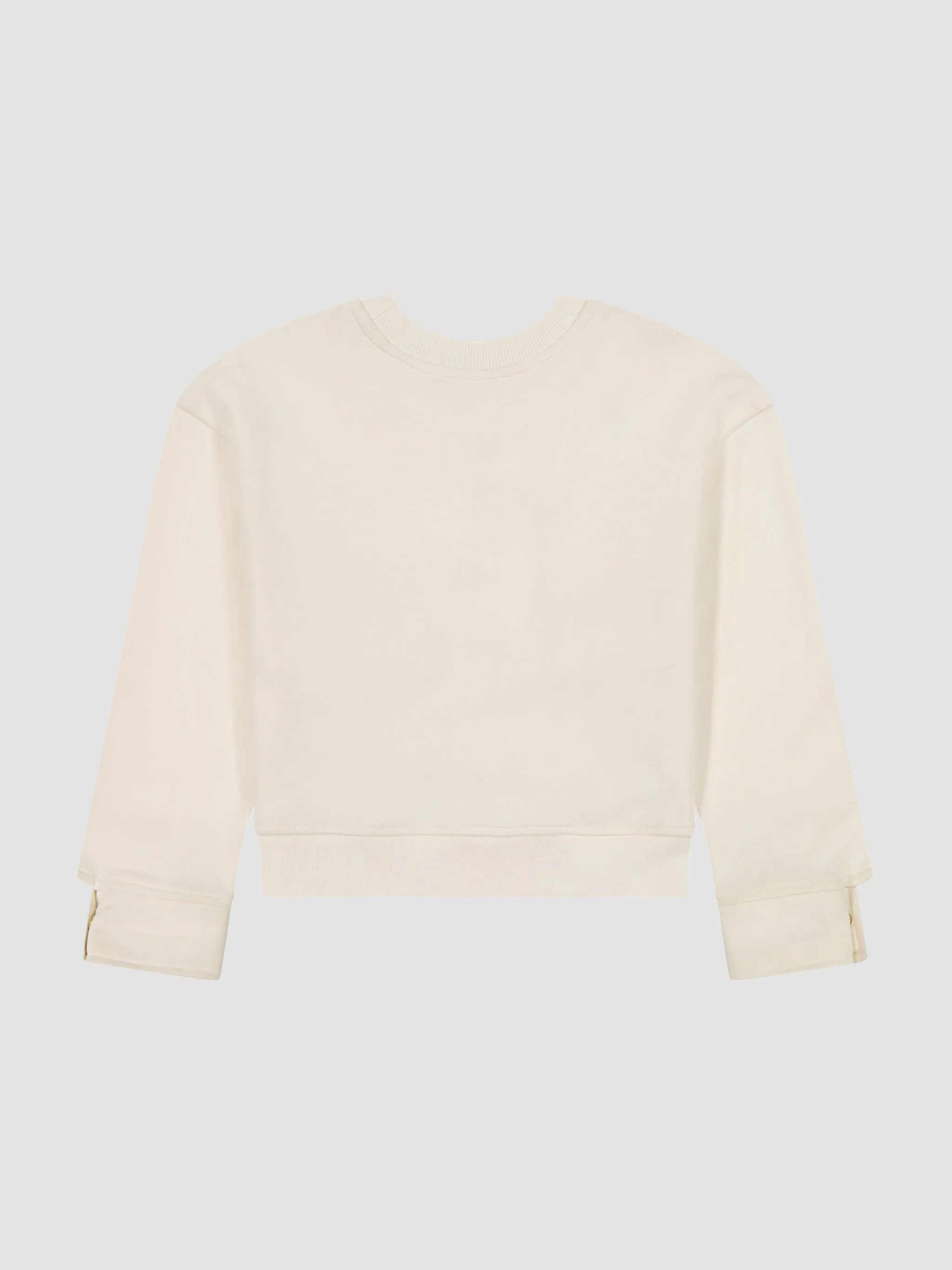 Edie Sweatshirt Cropped | Manilla sold by DL1961 product image thumbnail 2
