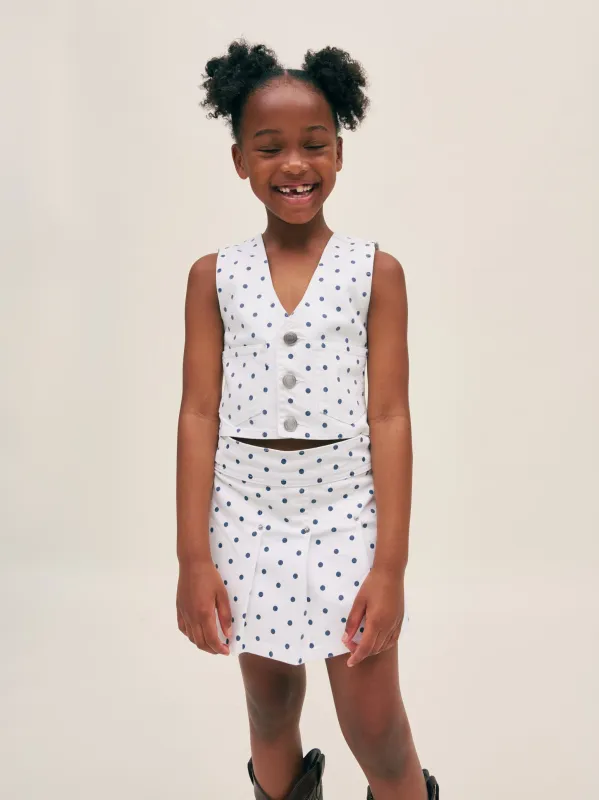 Lola Skort | Marine Dots sold by DL1961