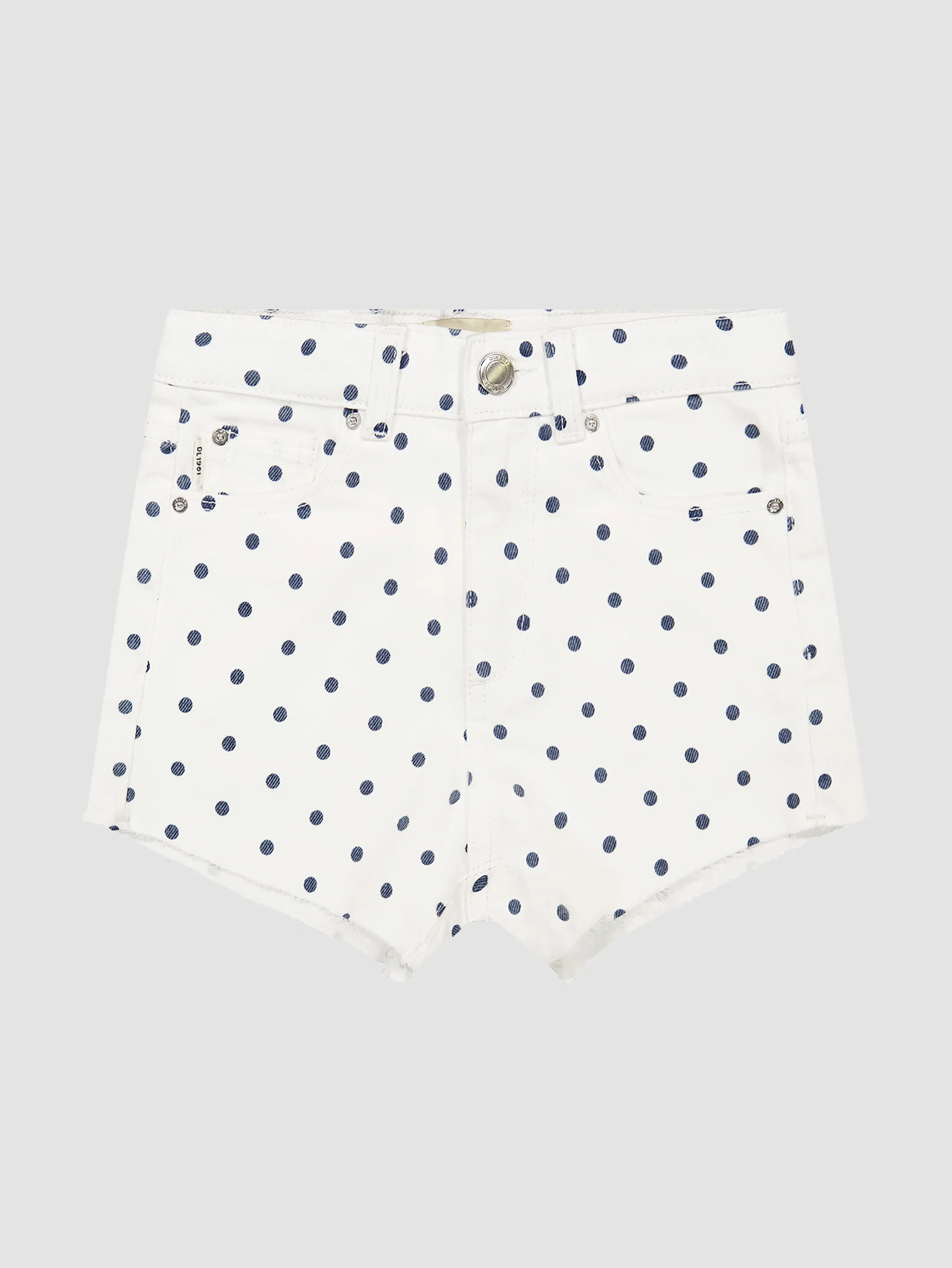 Lucy Shorts High Rise | Marine Dots sold by DL1961