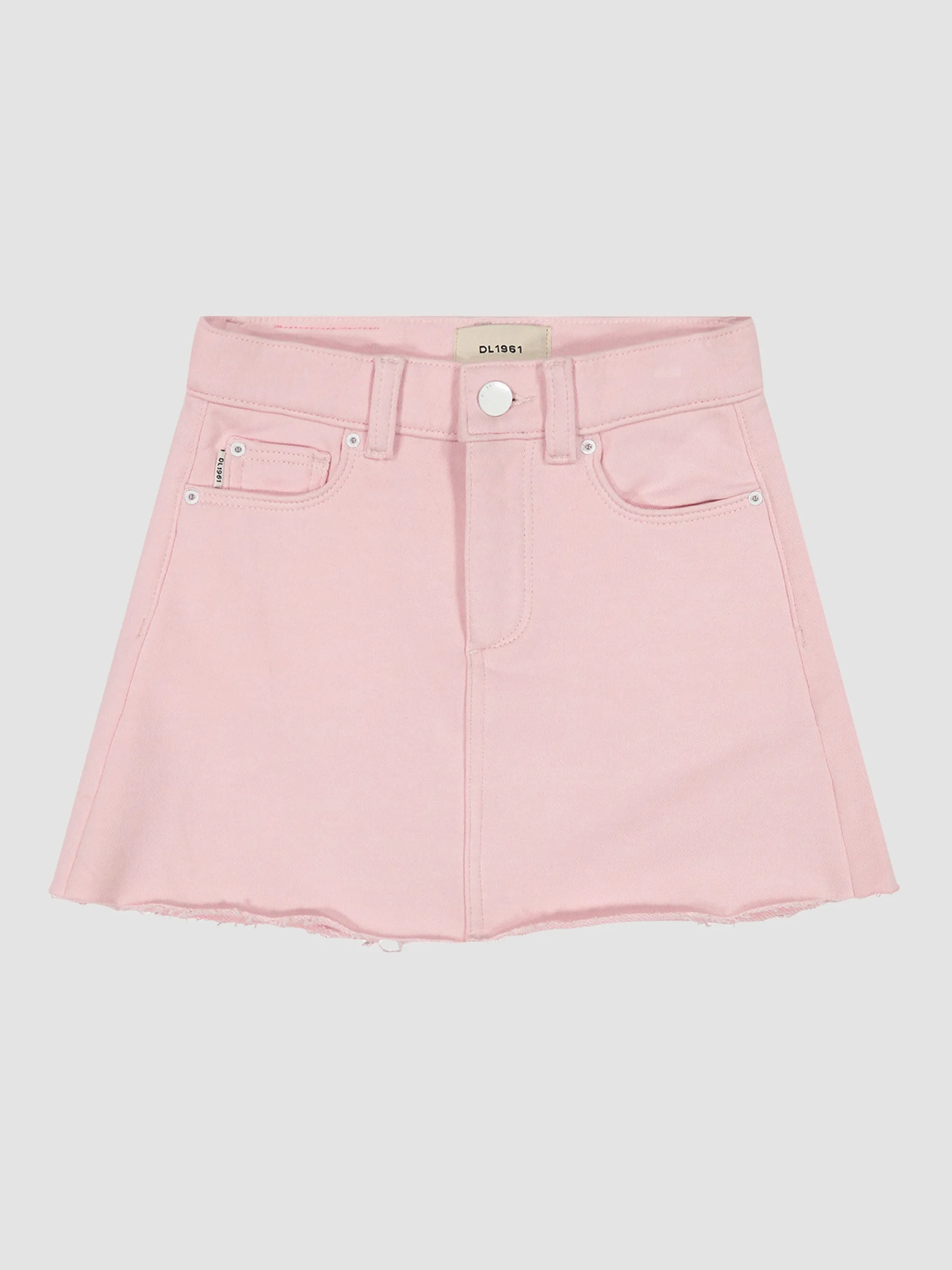 Jenny Mini Skirt | Shell Pink sold by DL1961 product image thumbnail 2