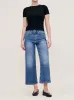 Hepburn Wide Leg Petite High Rise 25" Jeans | Driggs sold by DL1961