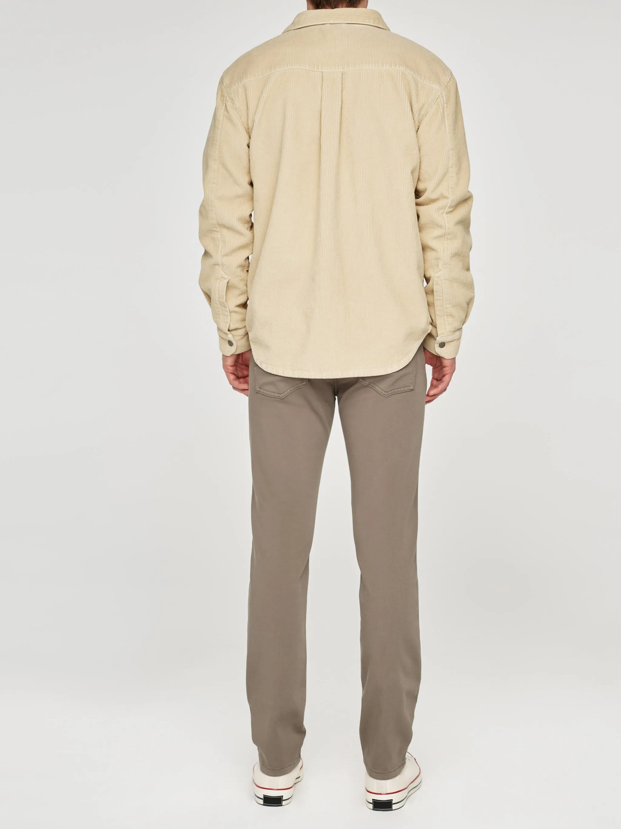 Hudson & Perry Shirt | Pale Oak Corduroy (Light Beige) sold by DL1961 product image thumbnail 3