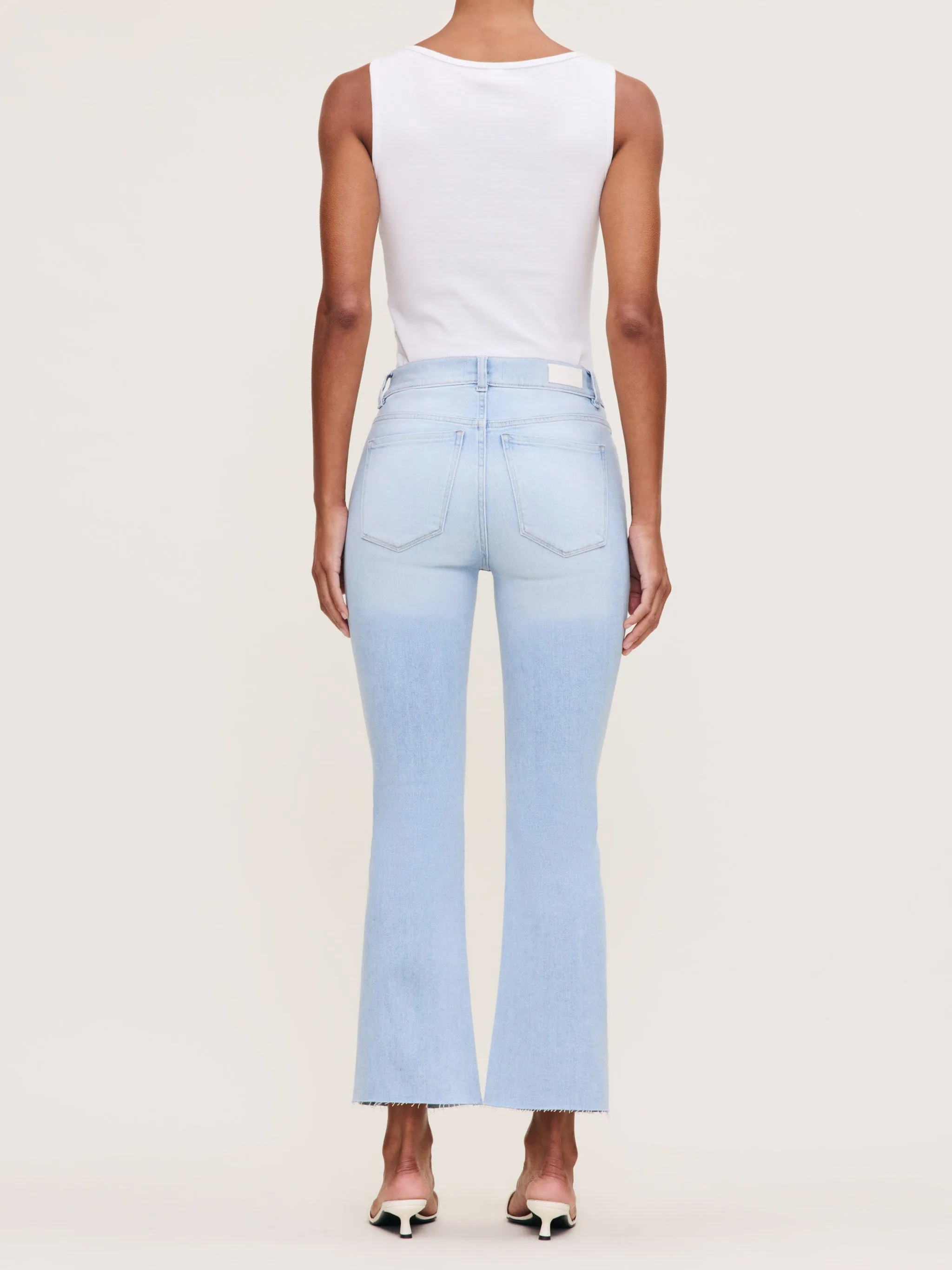 Bridget Boot High Rise Instasculpt Crop | Waterfront sold by DL1961 product image thumbnail 4