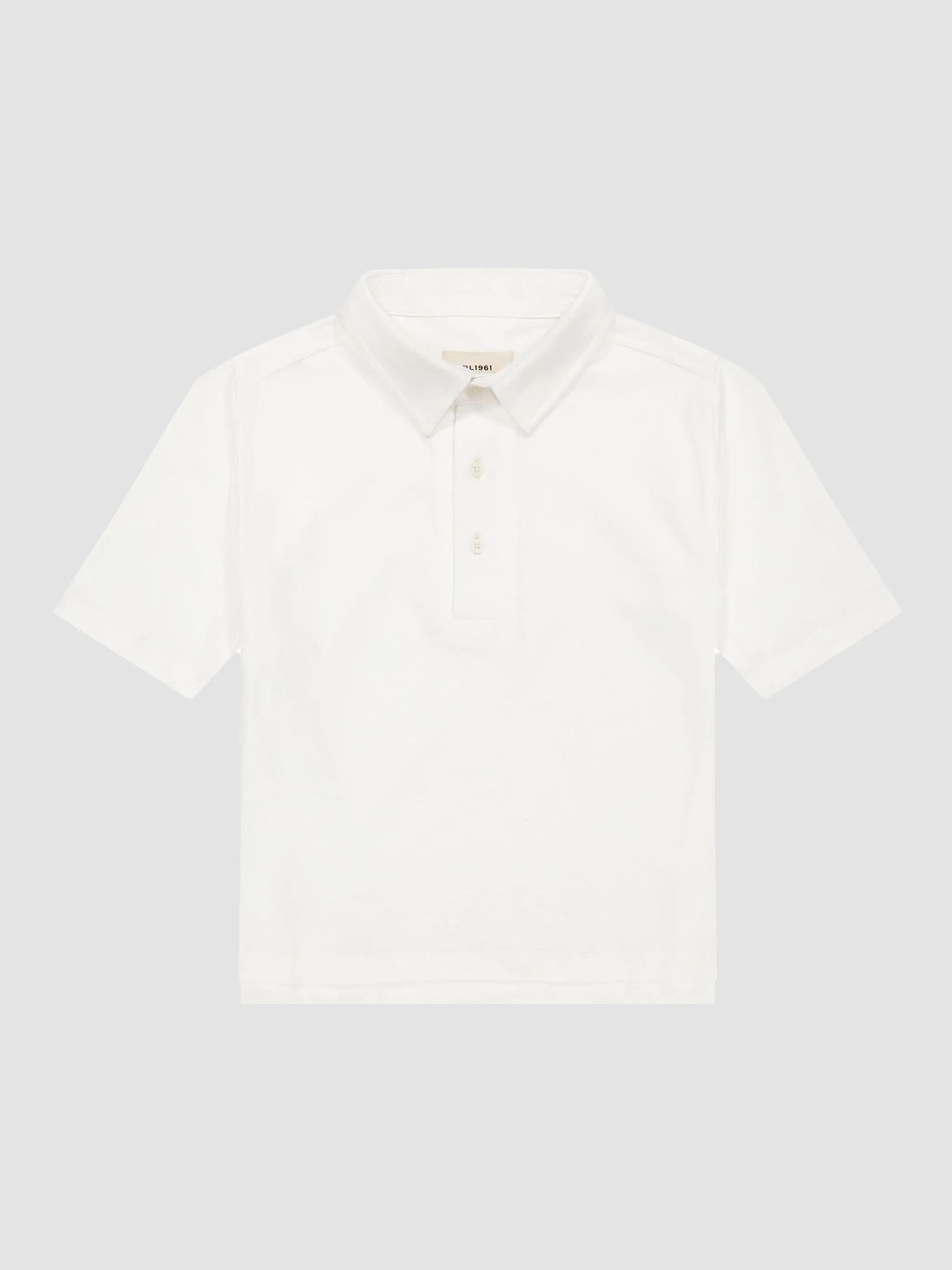 Short Sleeve Polo | White sold by DL1961 product image thumbnail 2