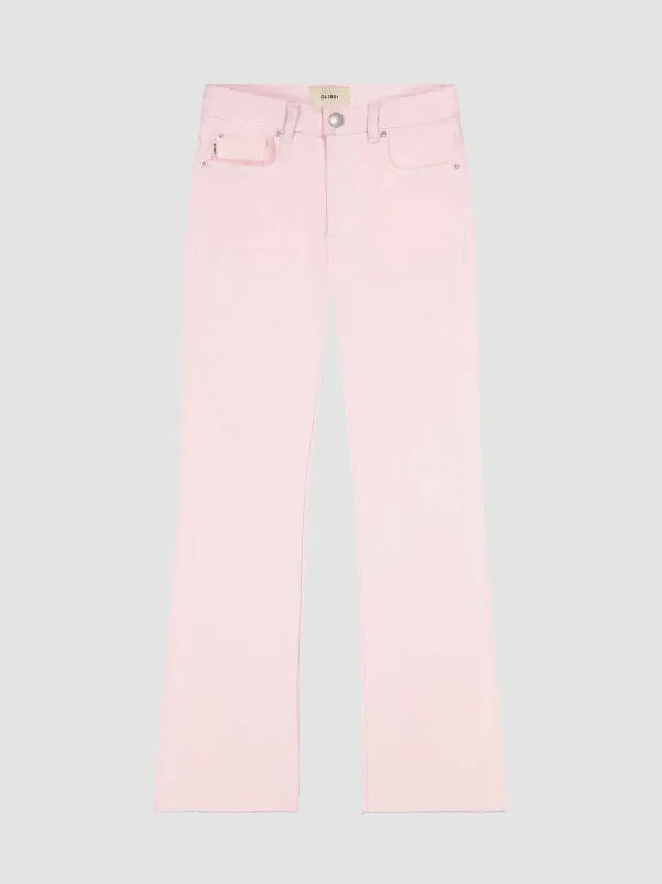 Claire Boot High Rise Jeans | Primrose Pink made by DL1961